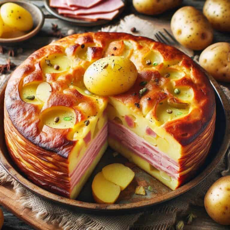 Torta di patate e prosciutto: una delizia rustica