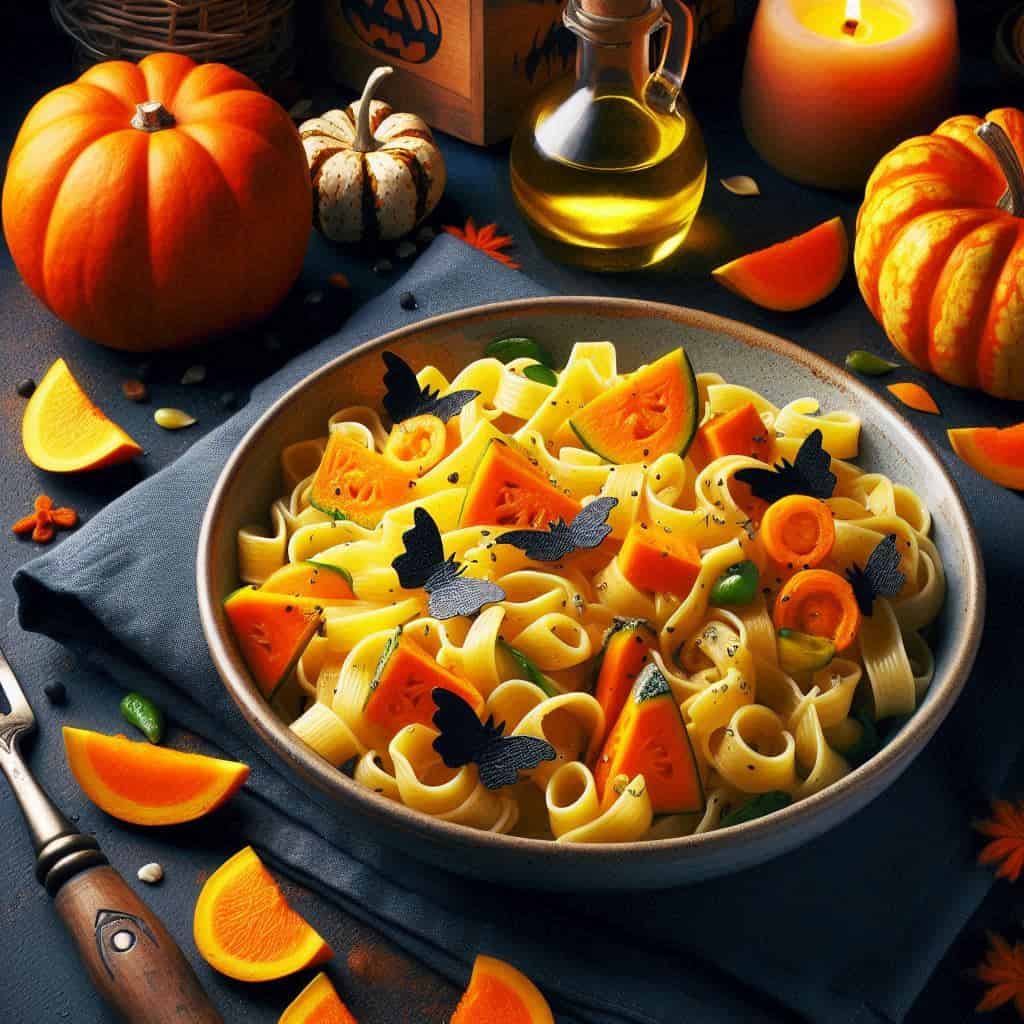 Pasta con le zucche: ricetta Halloween