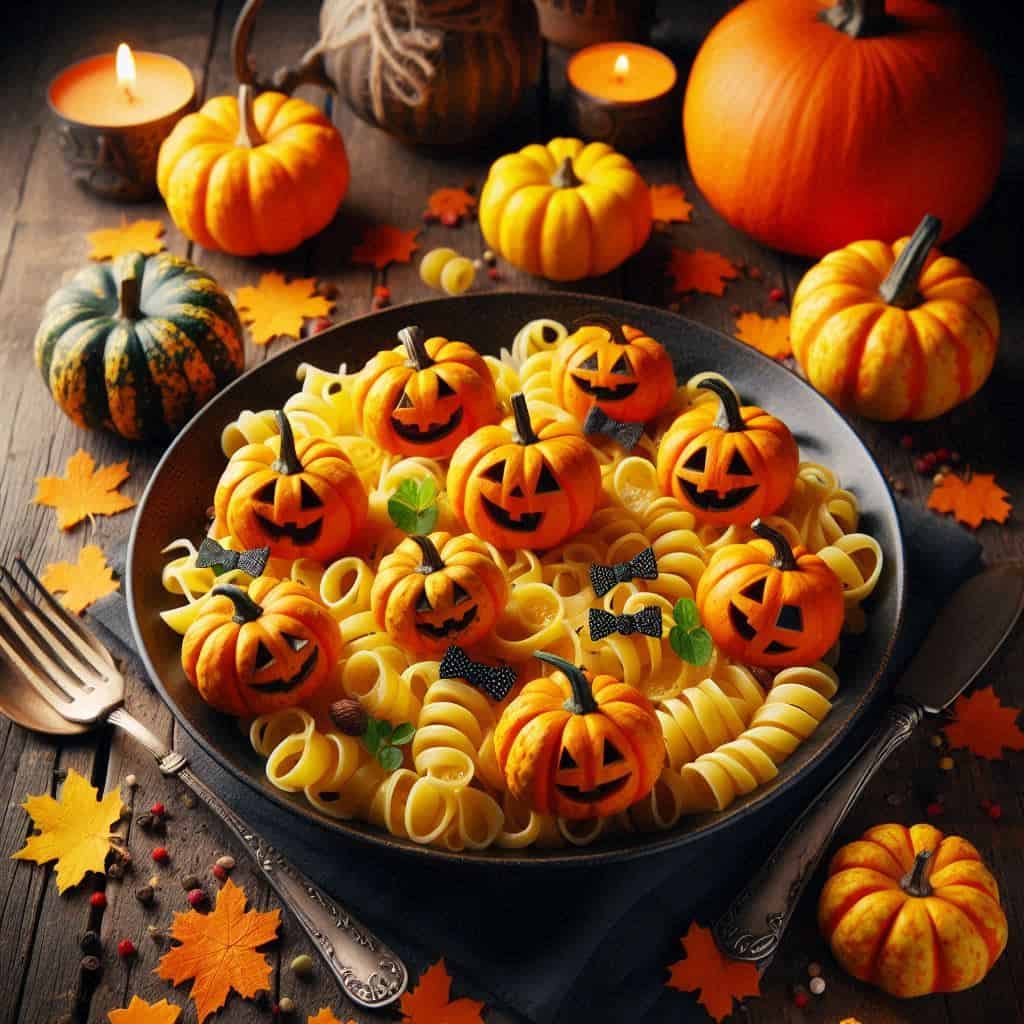 Pasta con le zucche: ricetta Halloween