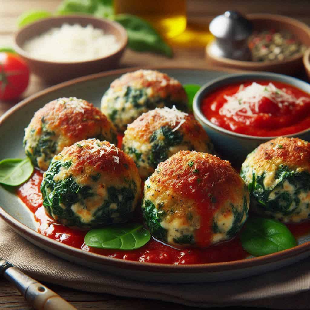 Polpette di spinaci e ricotta