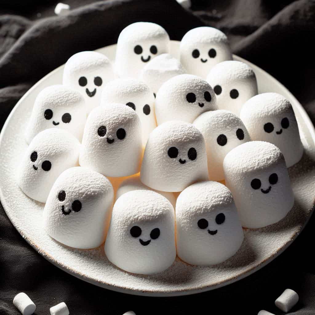 Fantasmini di marshmallow: Ricetta per Halloween