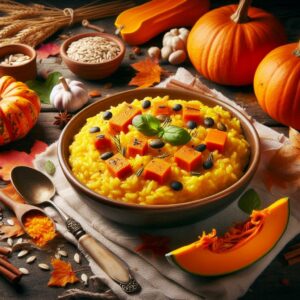 Risotto alla zucca: come sopravvivere con gusto all'autunno!