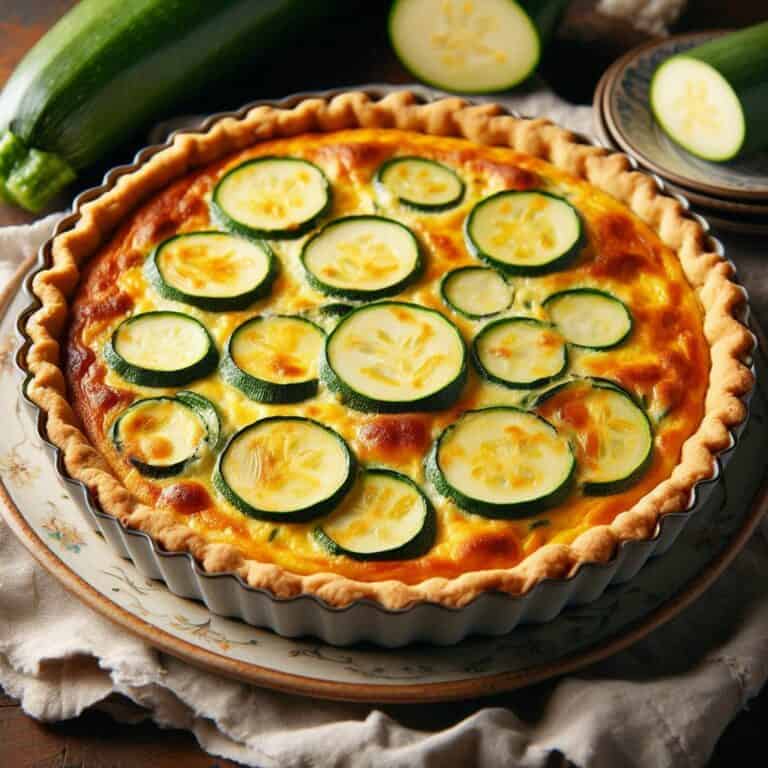 La Quiche di Zucchine Perfetta: Un Tocco Vegetariano che Stupisce!