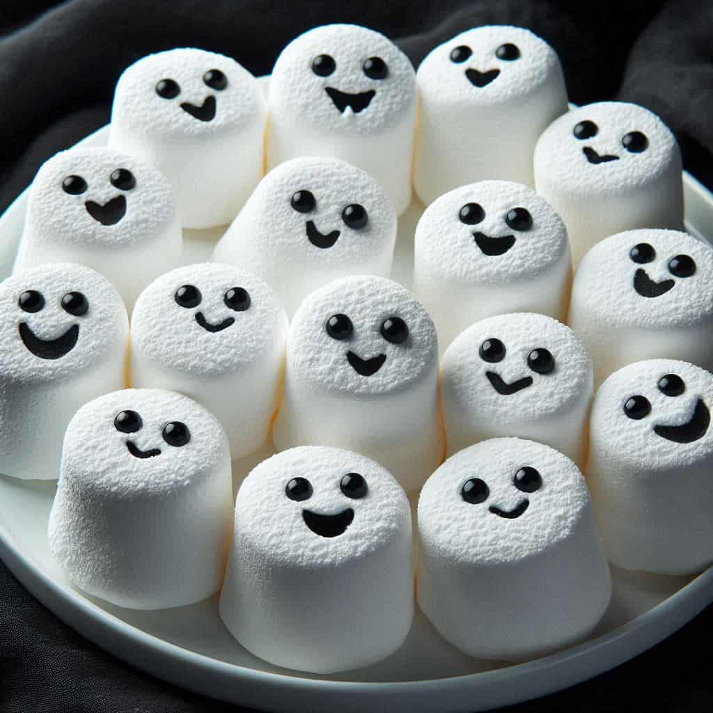 Fantasmini di marshmallow: Ricetta per Halloween