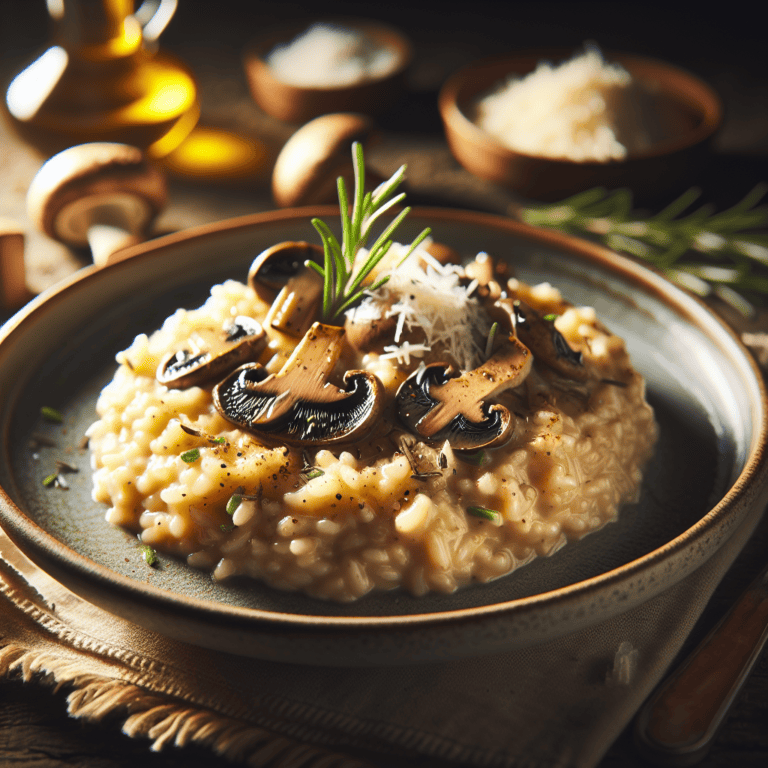 Risotto ai Funghi: La Ricetta che ti Cambia la Vita