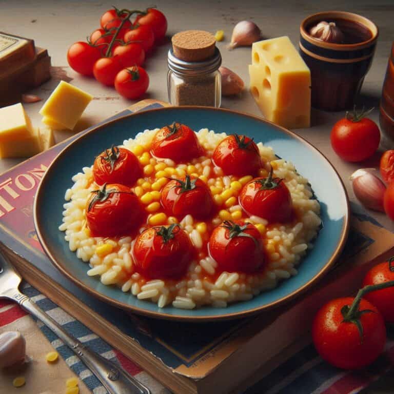 Risotto al pomodoro: Comfort food ironico