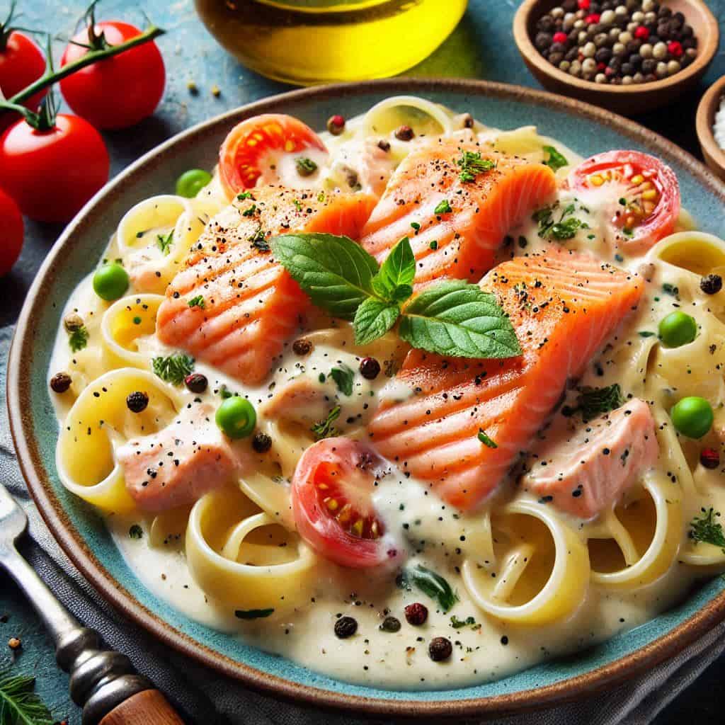 Pasta al salmone: cremosa e irresistibile