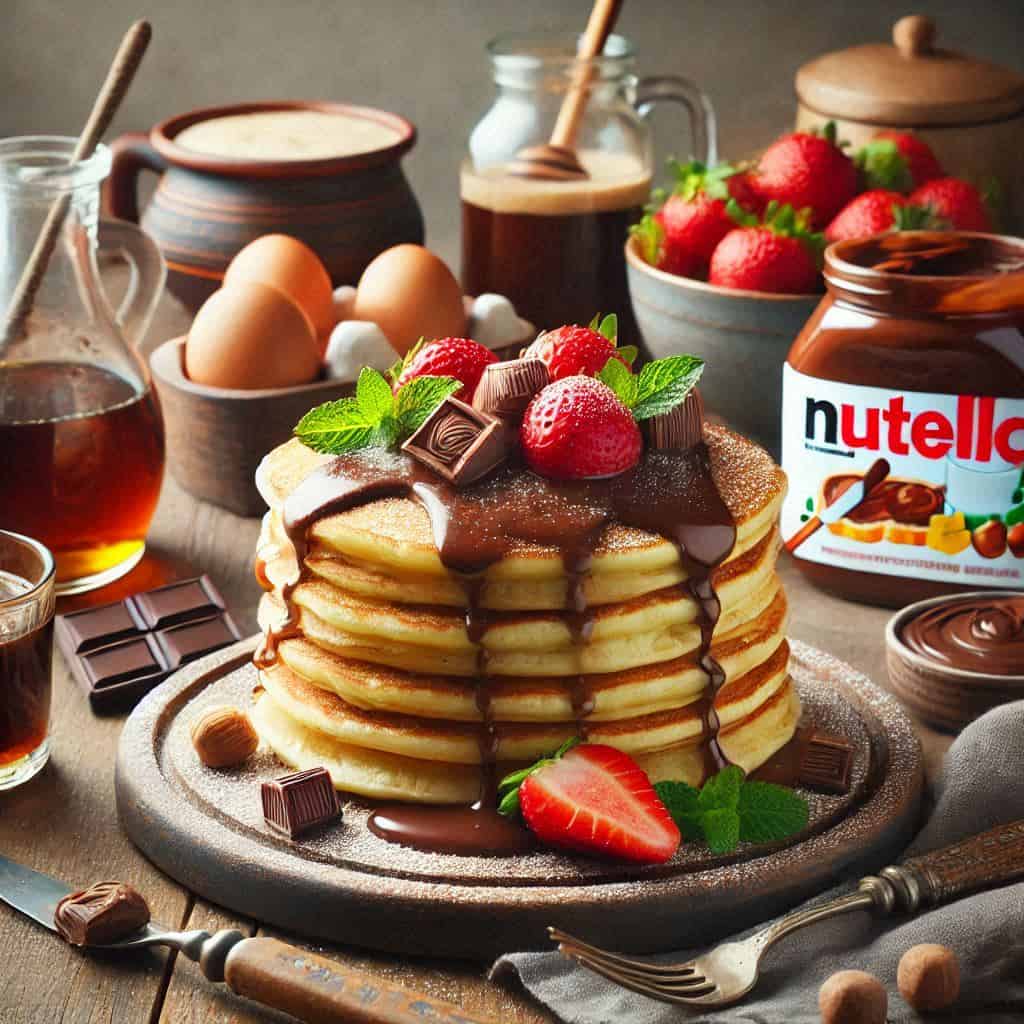 Pancake con Nutella®: la ricetta irresistibile