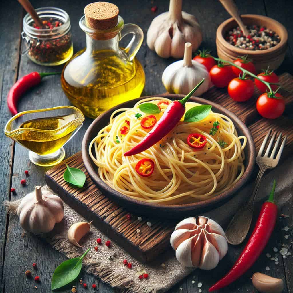 Spaghetti aglio olio e peperoncino La magia della semplicità