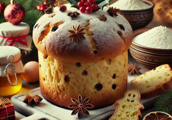 Panettone con lievito di birra: il Natale che lievita!