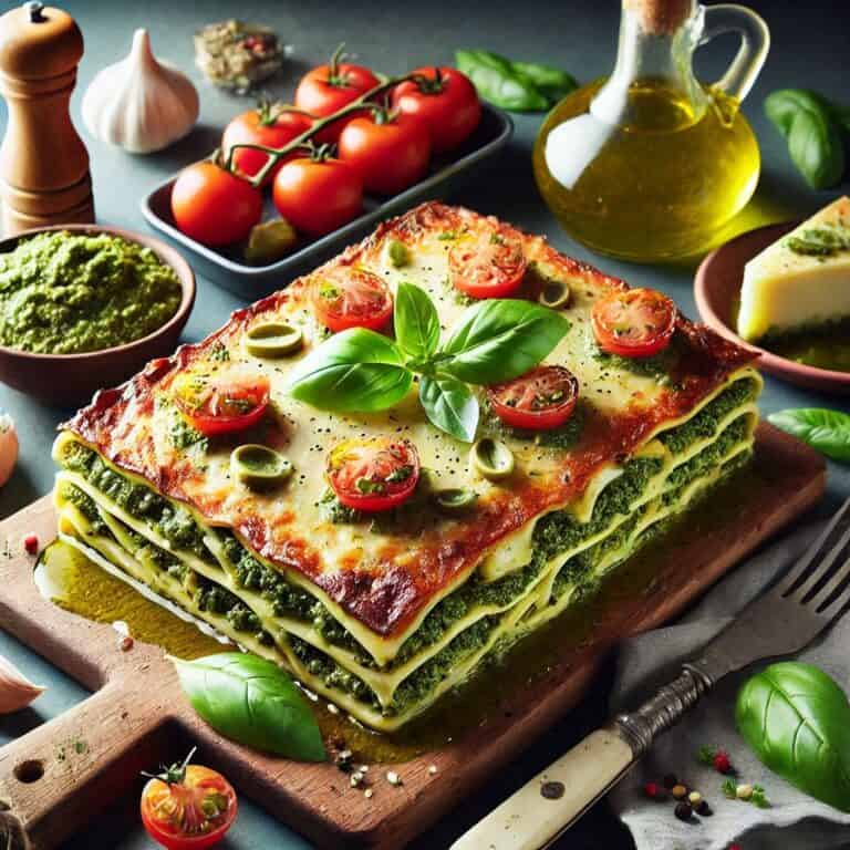 Lasagne al pesto: il piatto ideale