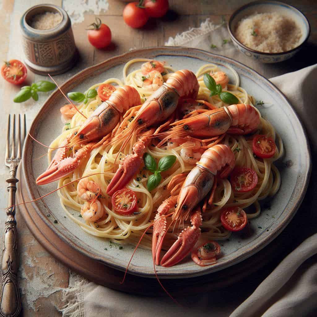 Linguine agli scampi: Eleganza e sapore