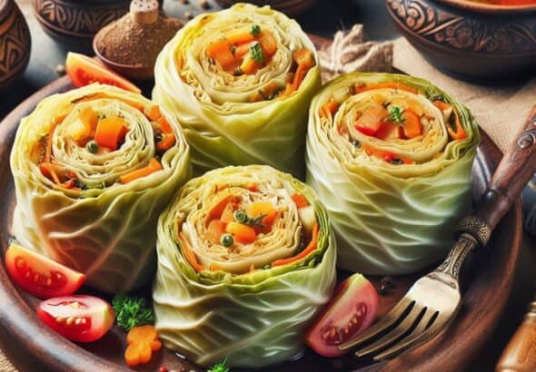 Involtini di verza vegetariani: Gusto garantito!