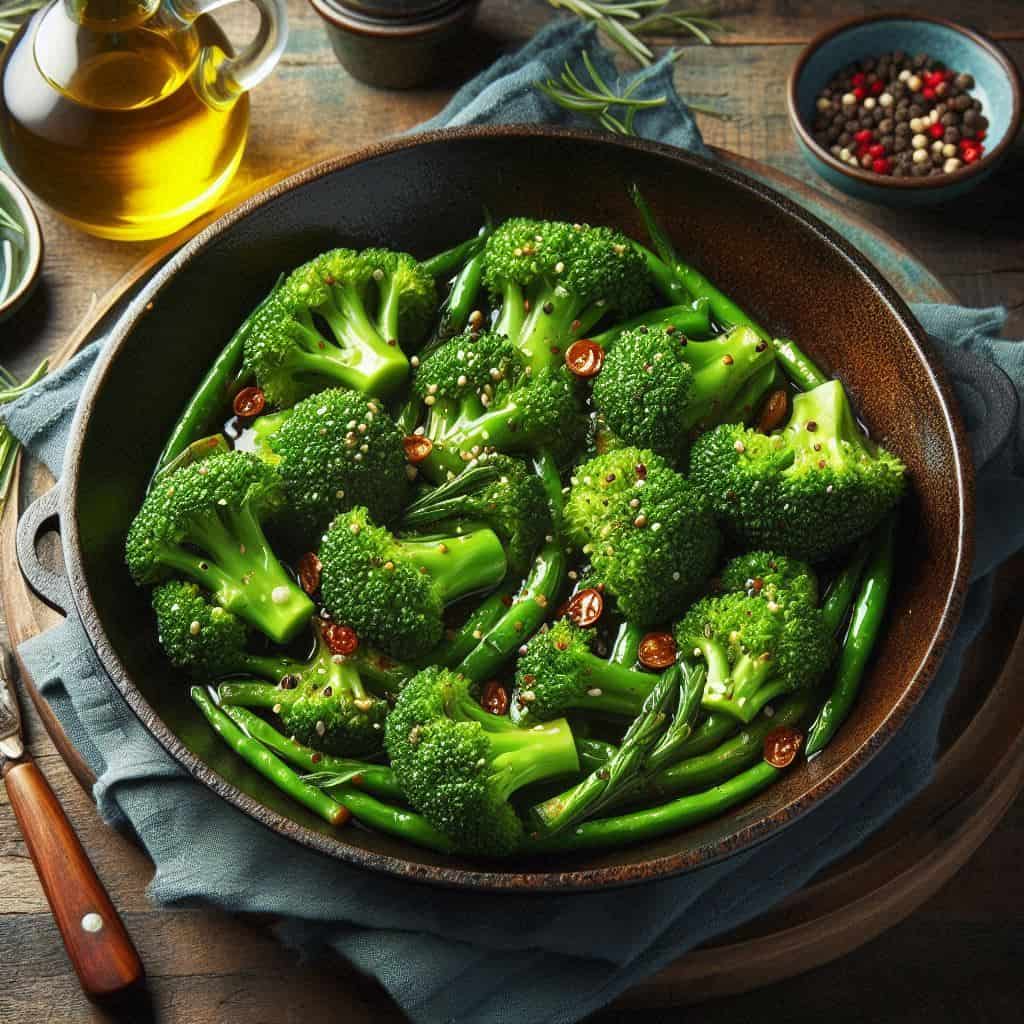 Broccoli in padella: Semplicità verde