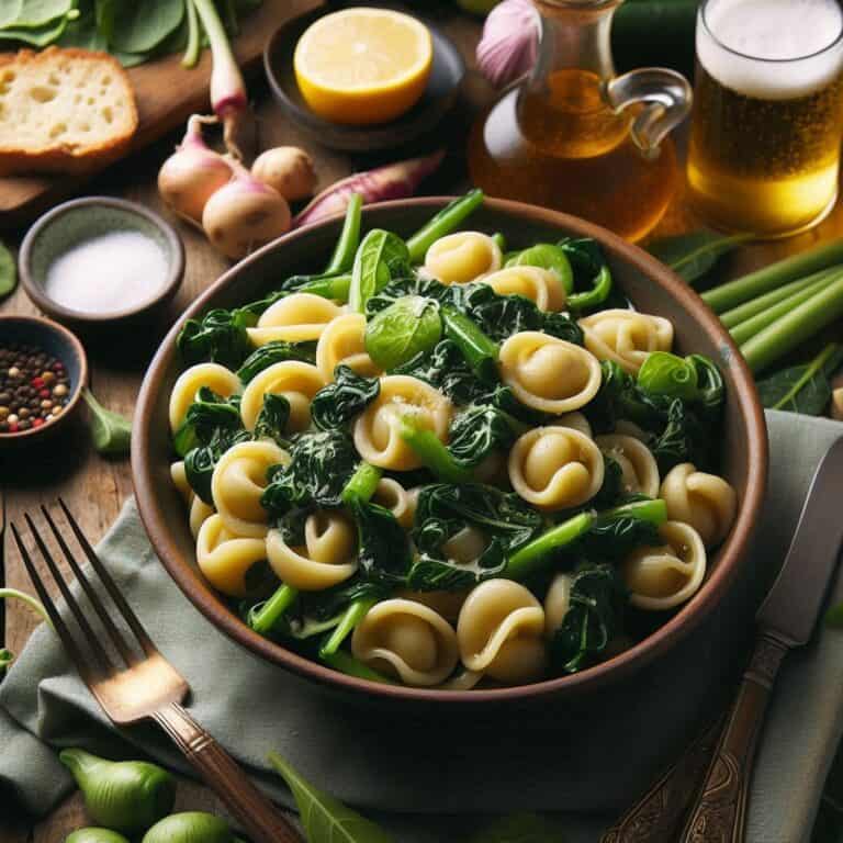 Orecchiette con cime di rapa: un classico pugliese