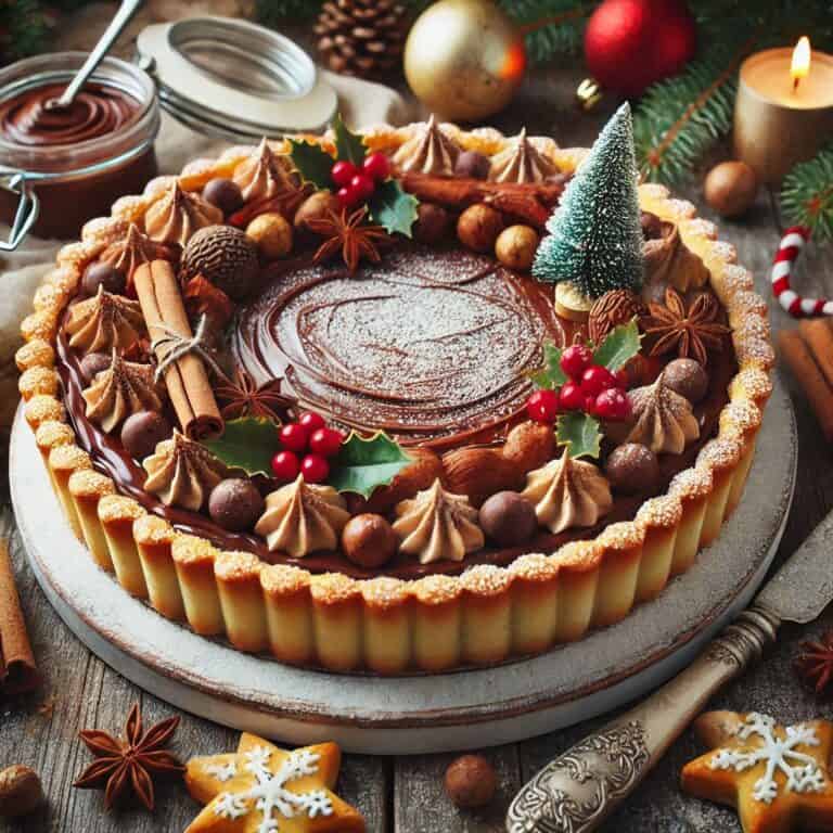 Crostata di Natale: Un capolavoro di Nutella