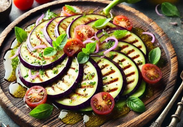 Carpaccio di melanzane: semplice e fresco