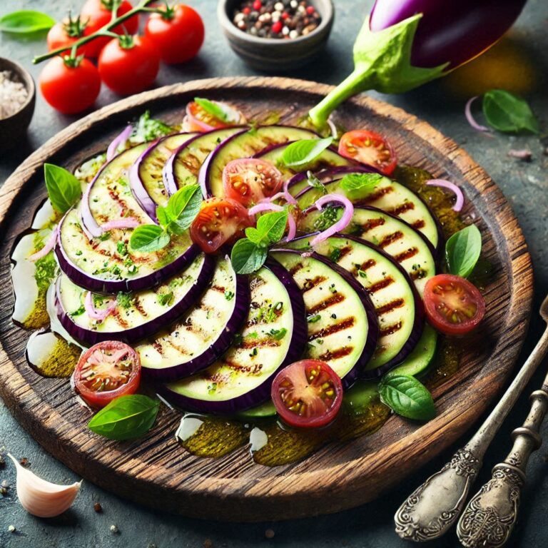 Carpaccio di melanzane: semplice e fresco