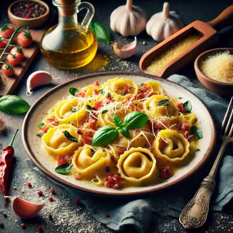 Tortelli alla carbonara: un classico rivisitato