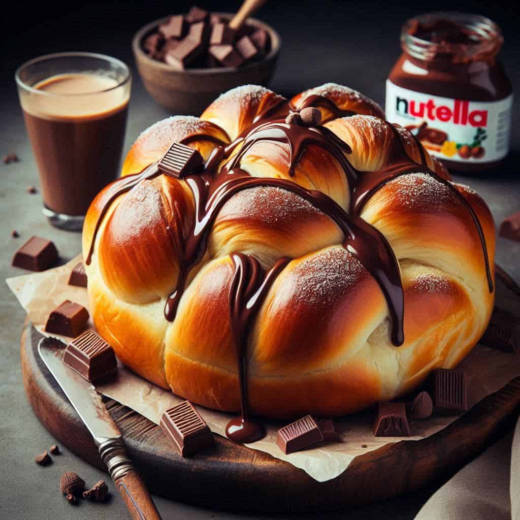 Pan brioche alla Nutella: dolce irresistibile