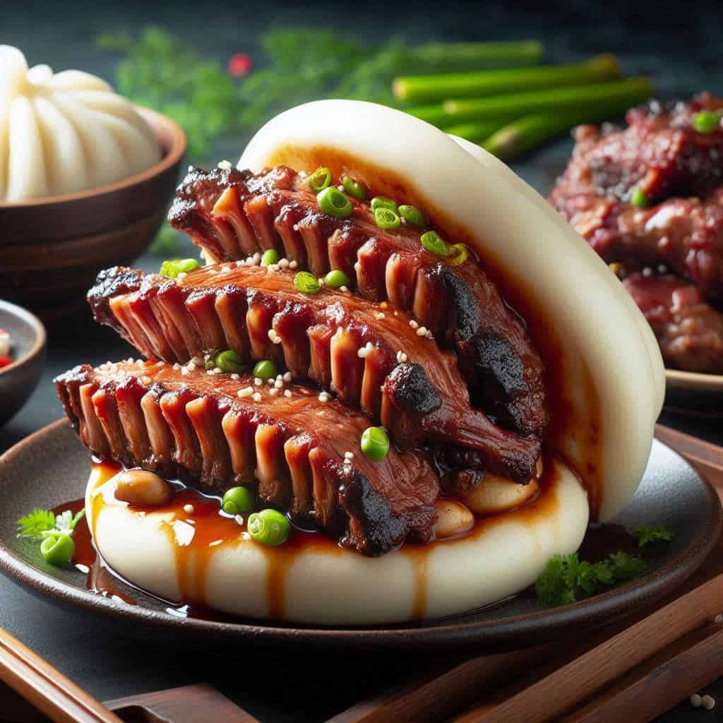 Bao al vapore con wagyu ribs: pura goduria!