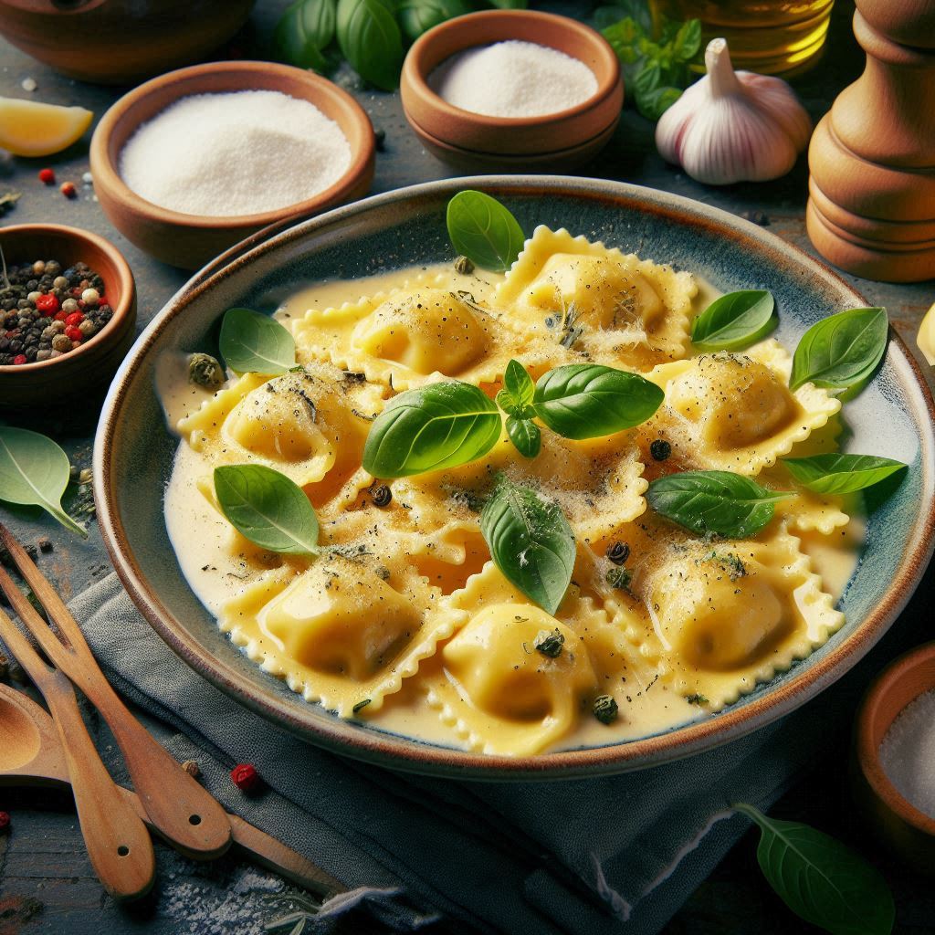 Ravioli cacio e pepe: irresistibili e cremosi!