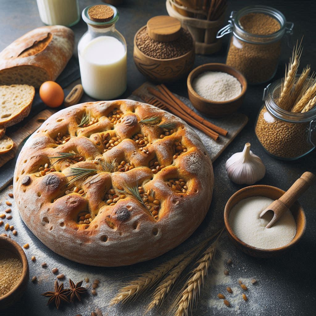 Focaccia integrale con lievito madre: Ricetta infallibile