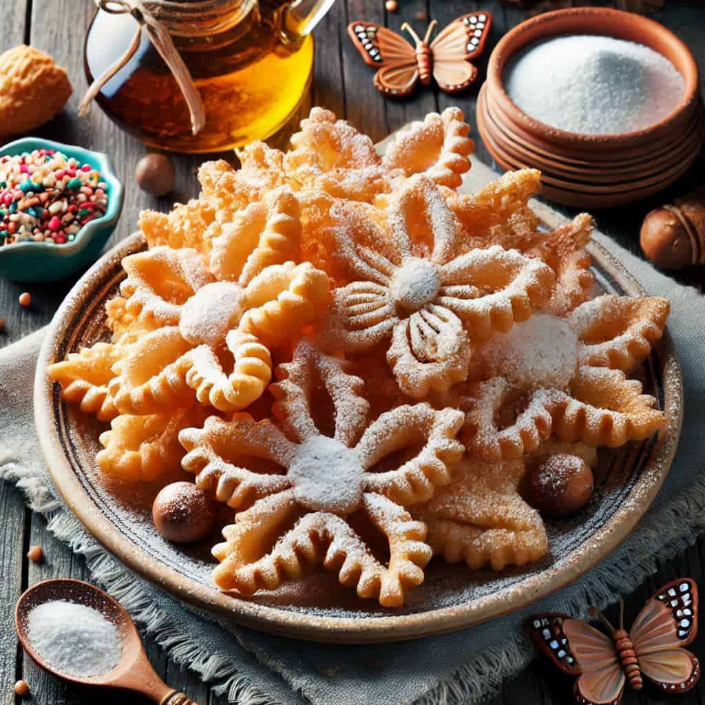 Chiacchiere croccanti e deliziose di Carnevale