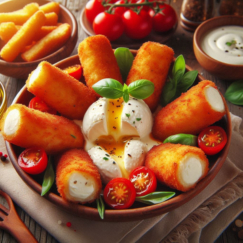 Mozzarella fritta: Antipasto da leccarsi i baffi!