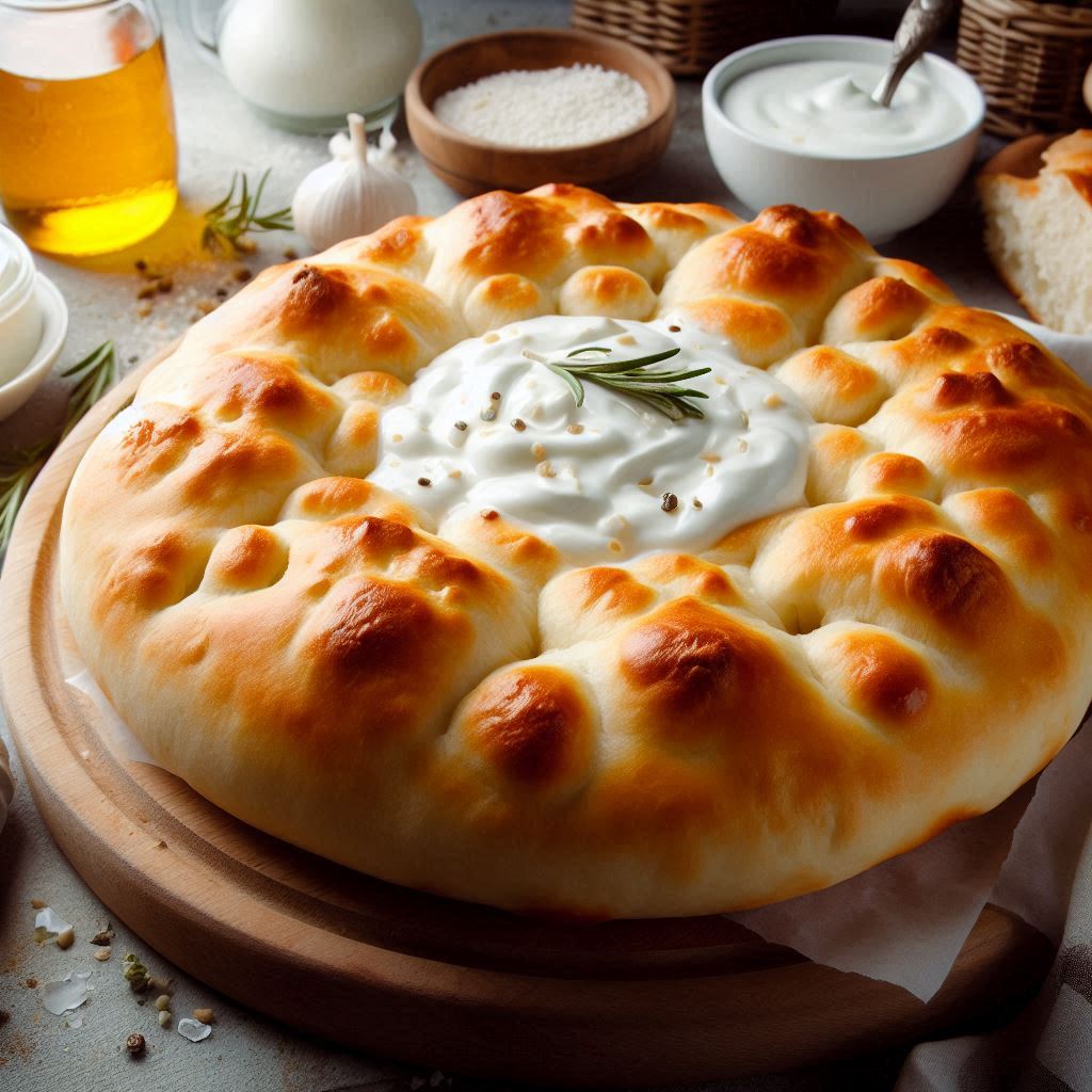 Focaccia allo yogurt: Morbida e gustosa