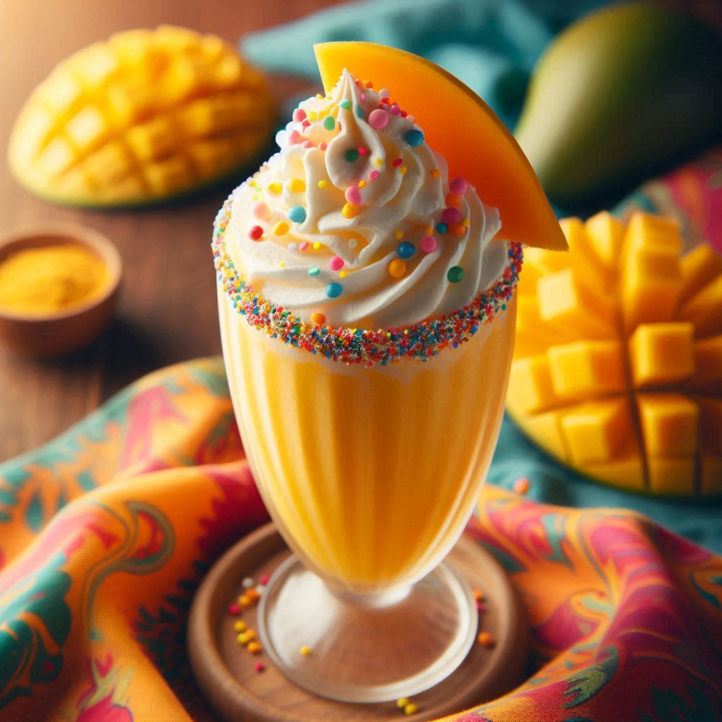 Frappé mango e coccolato goloso