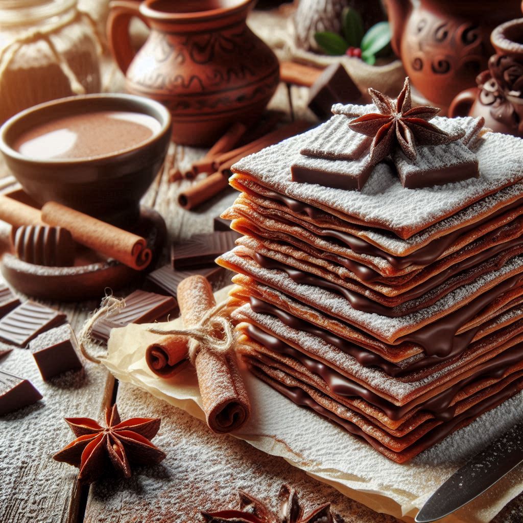 Chiacchiere di carnevale golose al cioccolato