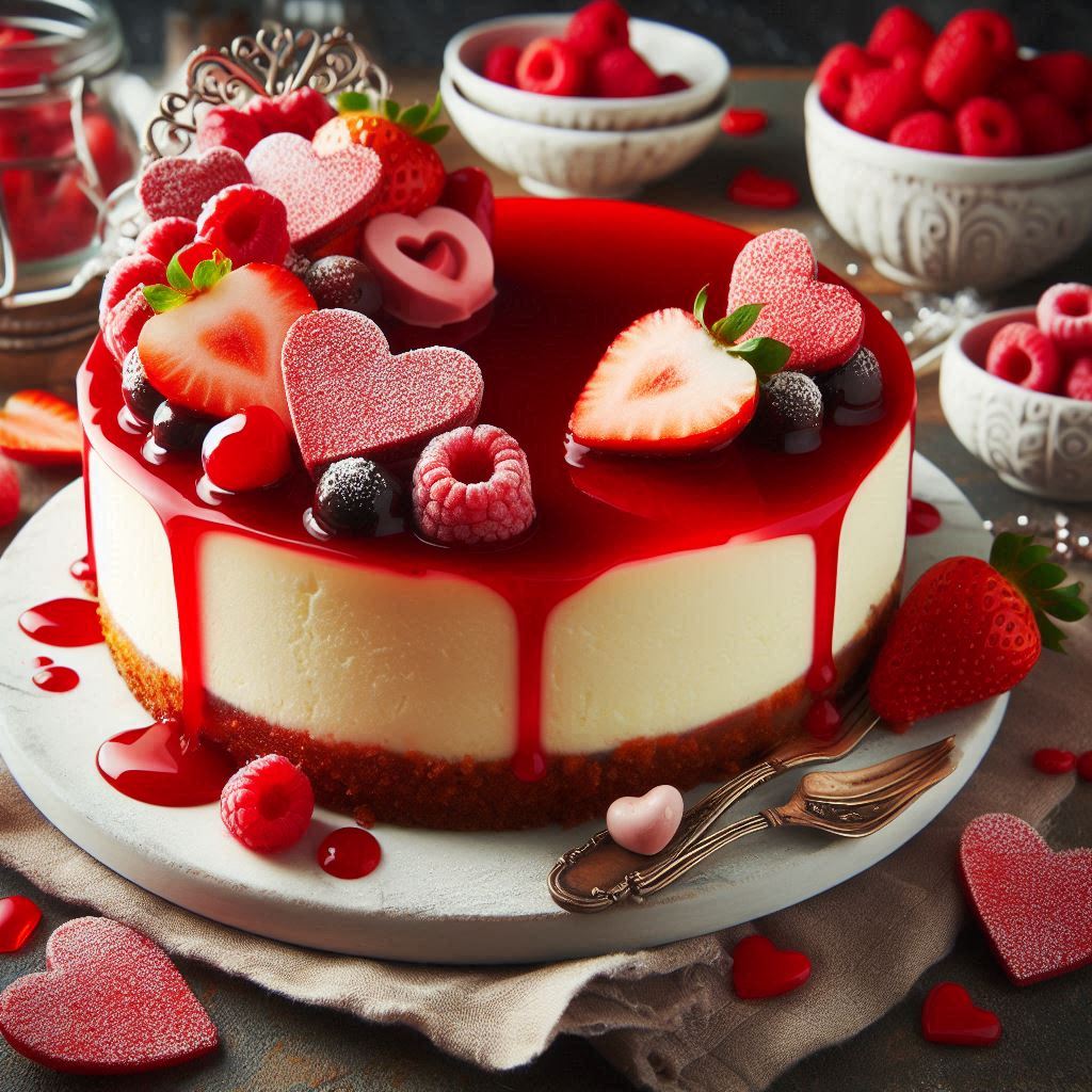 Cheesecake San Valentino per due golosa, irresistibile