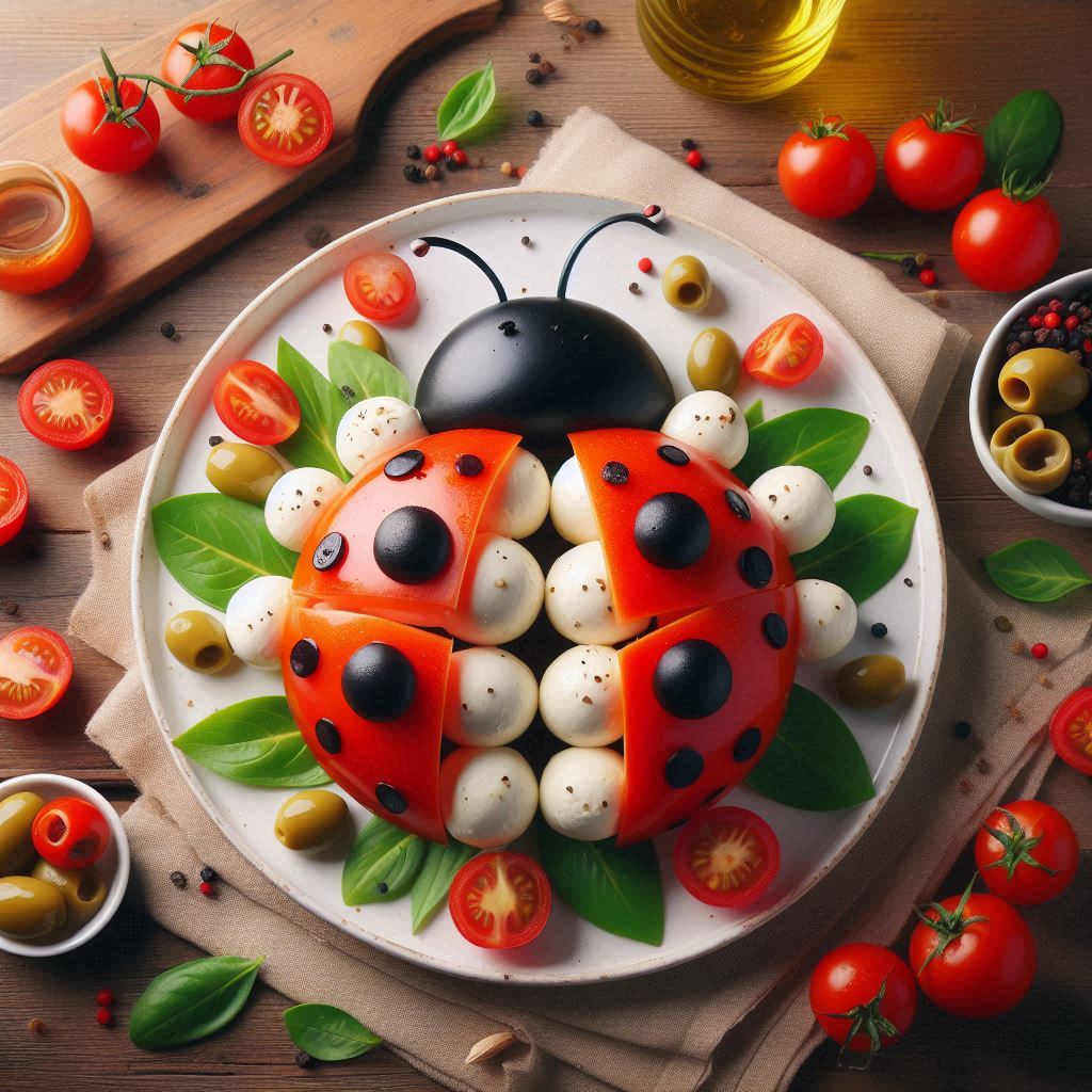 Antipasto Coccinella: un'esplosione di allegria in tavola!