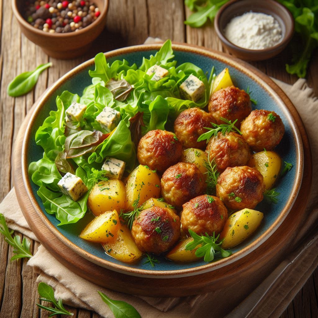 Polpette di patate e gorgonzola golose e sfiziose