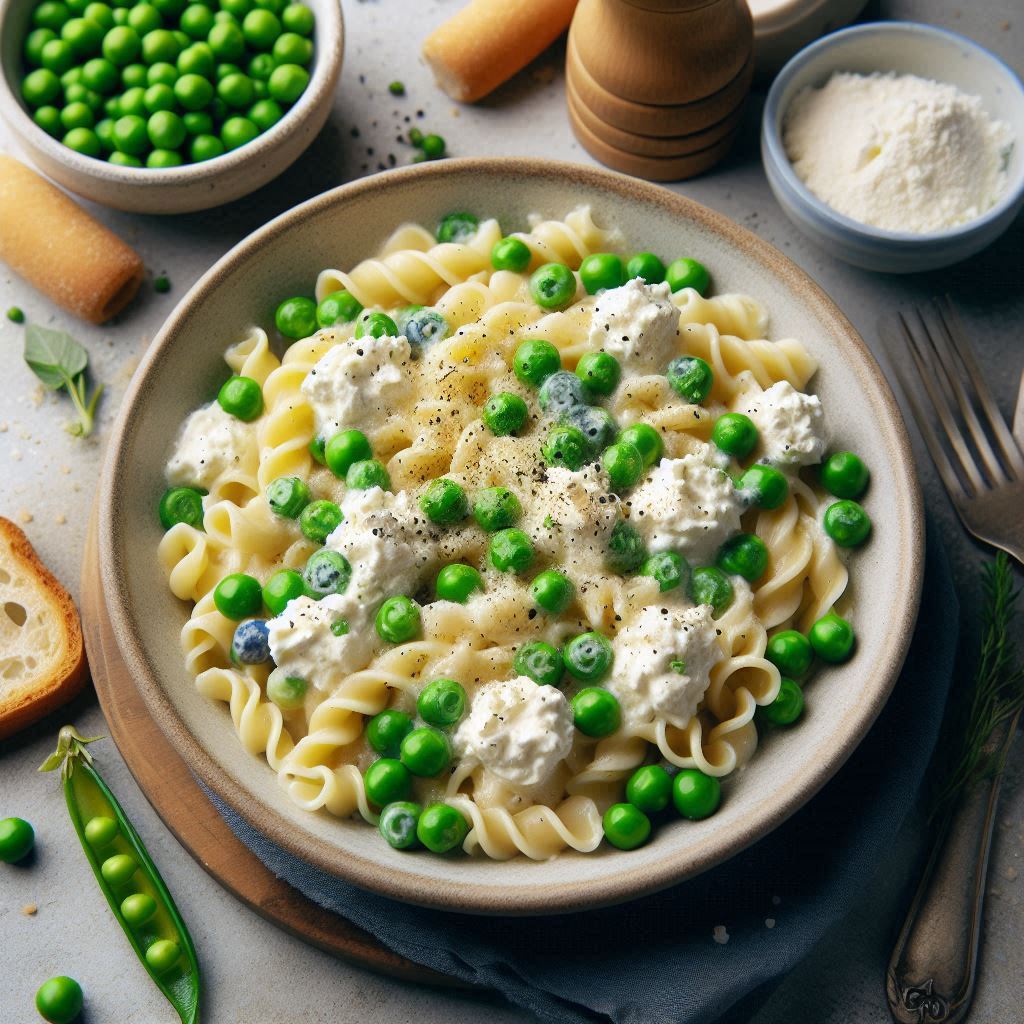 Pasta e piselli cremosa: la rivincita della semplicità