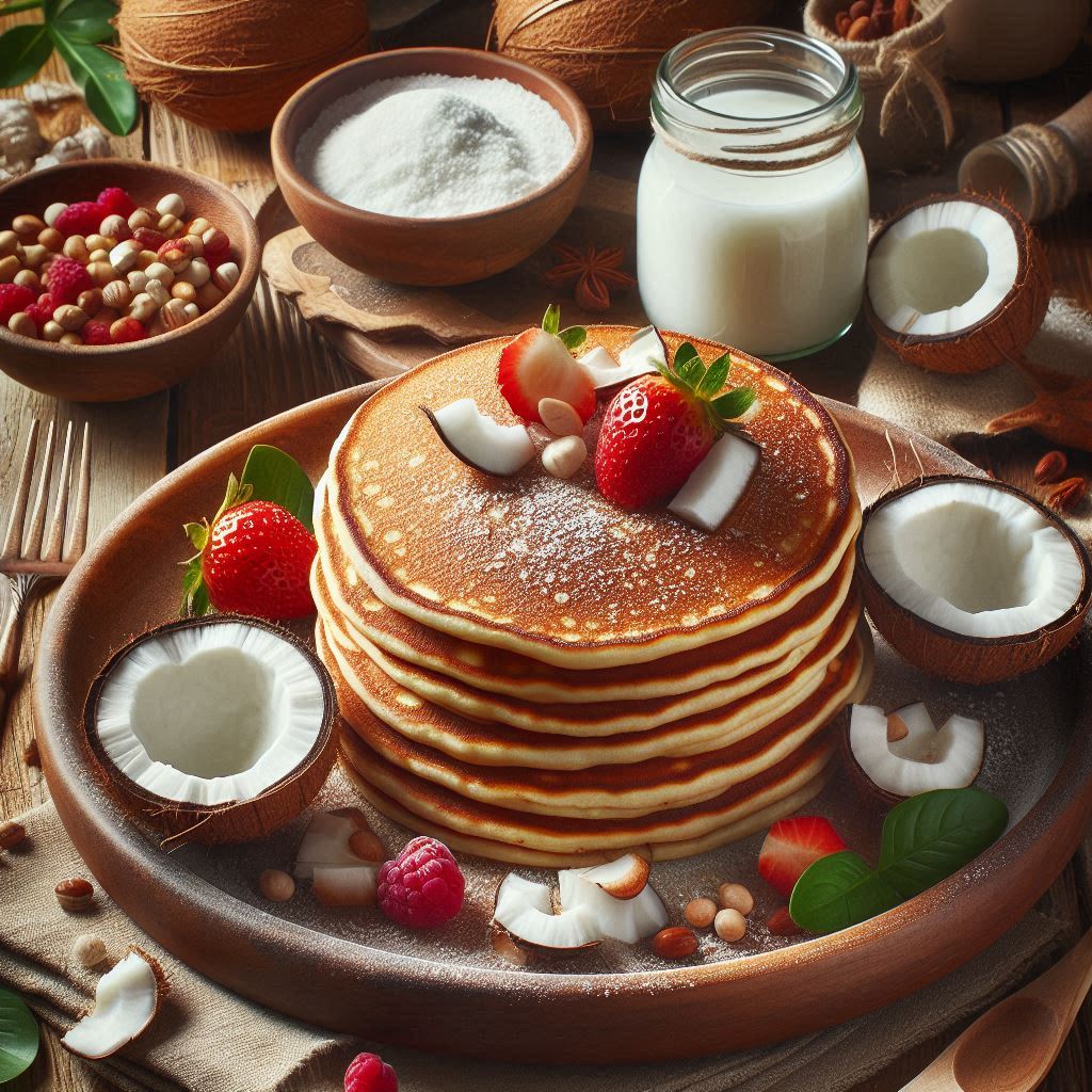 Pancake al cocco: La colazione perfetta