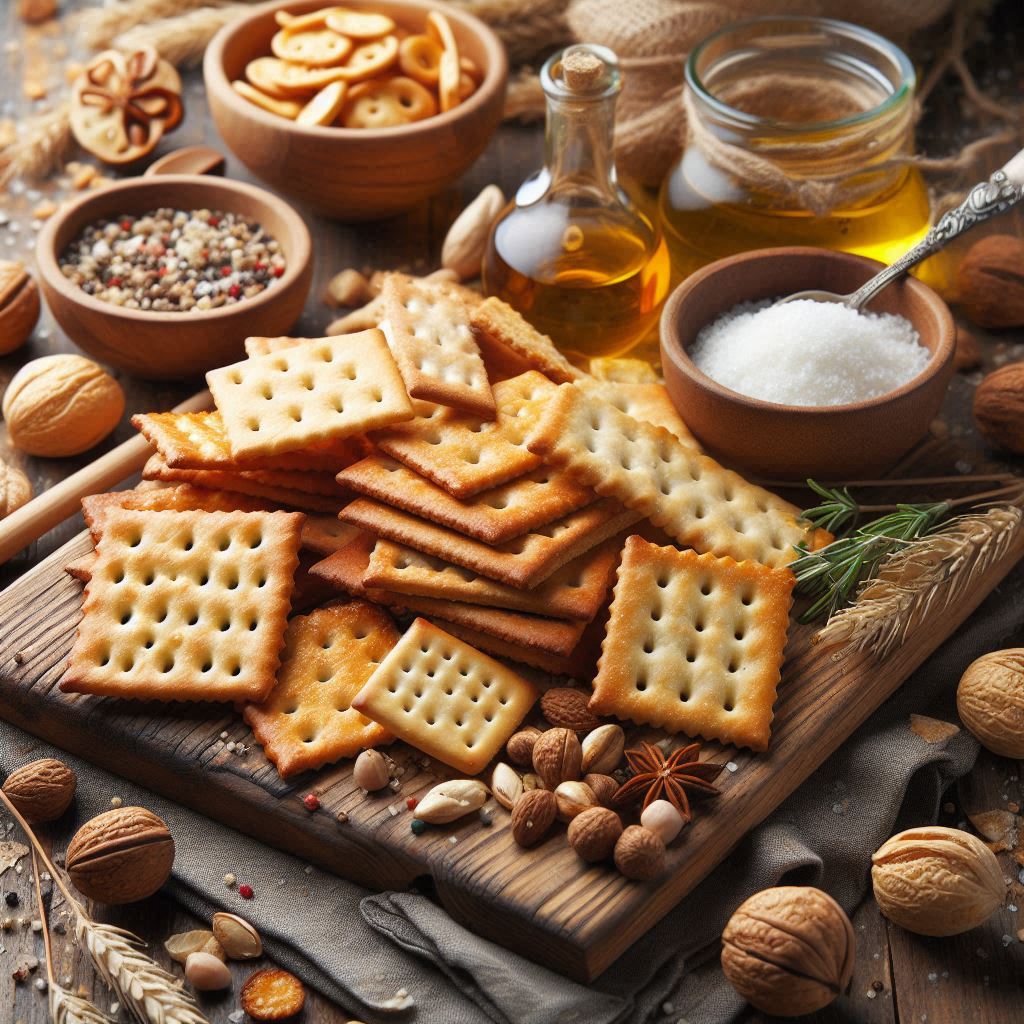 Cracker fatti in casa: croccanti e facili