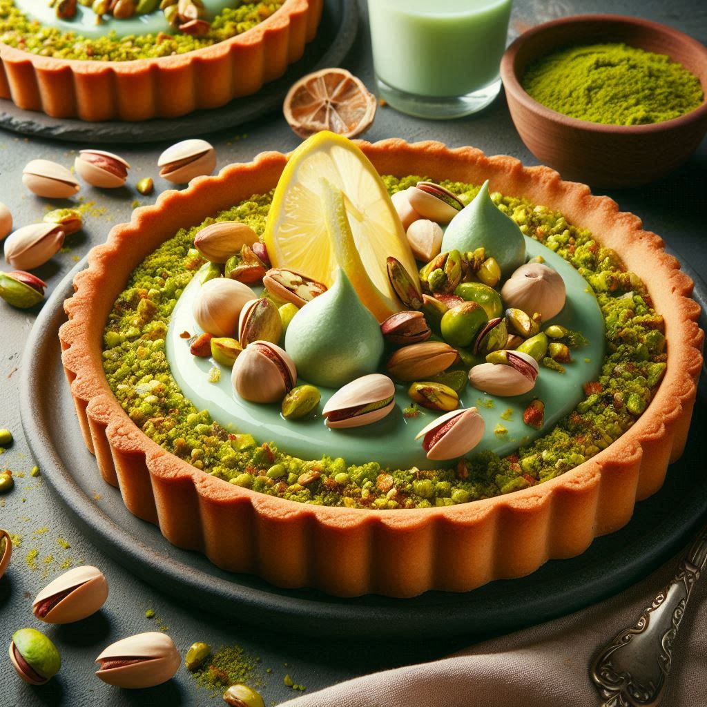 Crostata pistacchio e namelaka: Ricetta gourmet da provare!