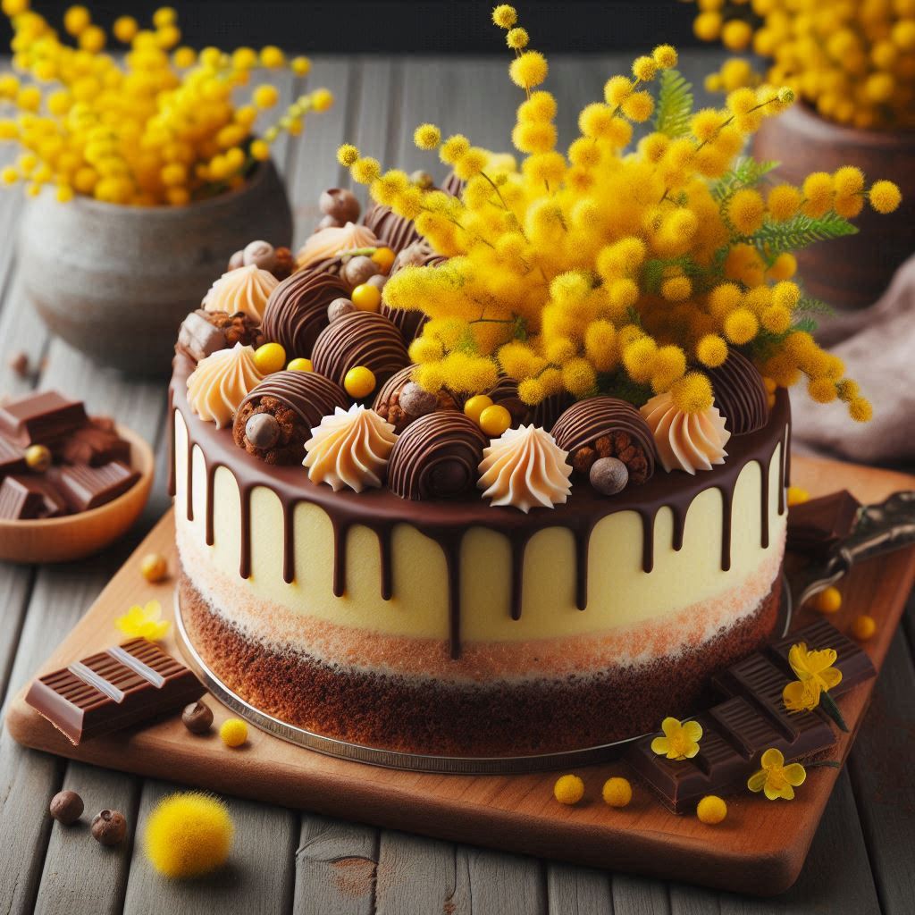 Torta mimosa al cioccolato: Un dolce da diva