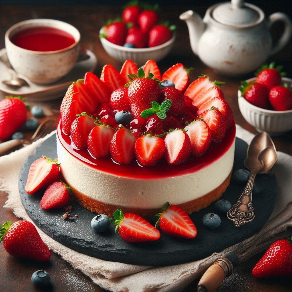 Cheesecake alle fragole: il dolce perfetto