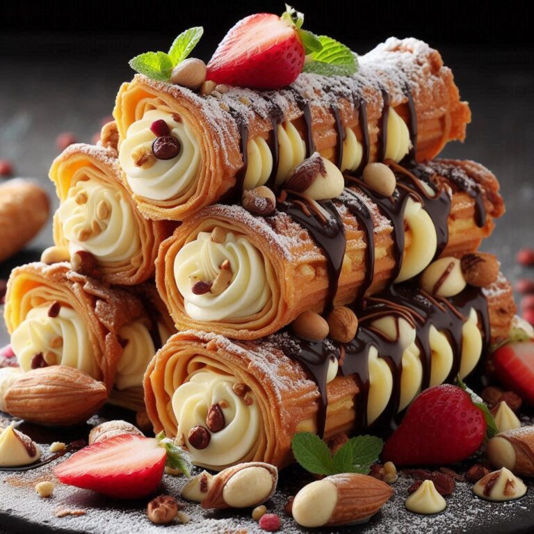 Cannolo millefoglie: Rivisitazione golosa