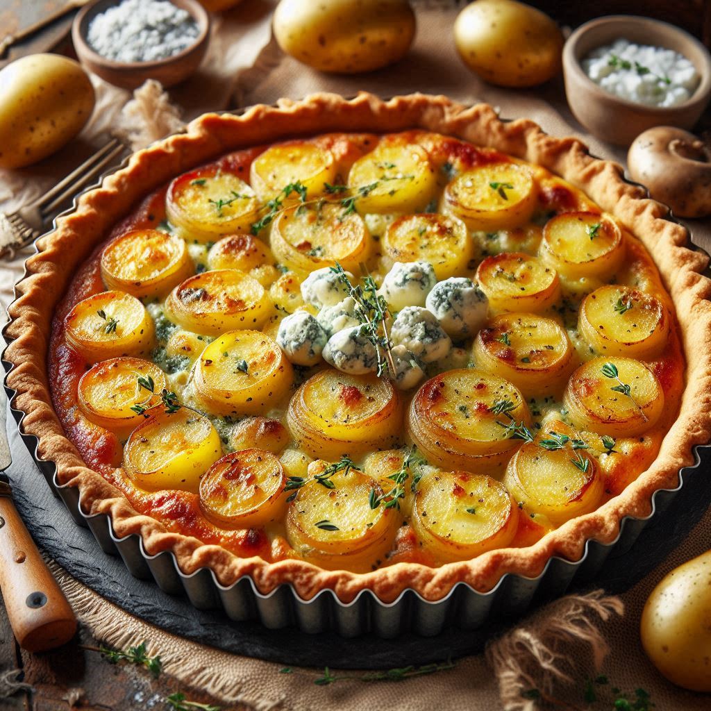 Crostata di patate: sfiziosa e irresistibile!